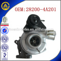 Turbocharger TFO35HM-12T / 4 28200-4A201 para Hyundai